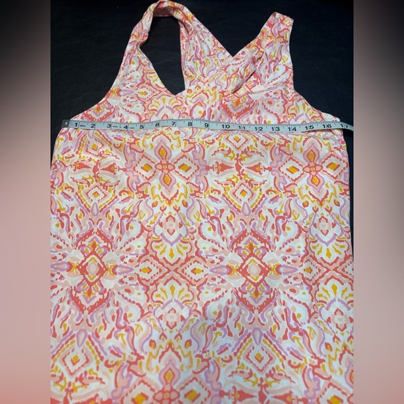 LOFT Vibrant Mini Dress with Crisscross back NWOT size Small - Picture 11 of 14